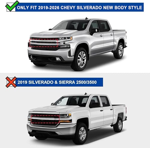Estribos laterales para Chevy Silverado 7 pulgadas miniatura 3
