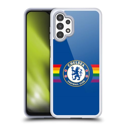 Funda de gel suave Samsung Galaxy A13 (2022) Head Case Designs Chelsea FC Azul