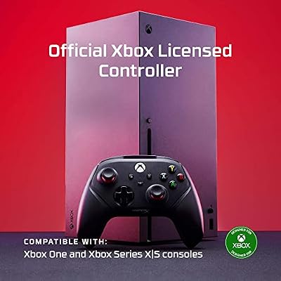 HyperX Clutch Gladiate Wired Controller for Xbox One, Xbox Series X|S, PC, Officially Licensed by Xbox, Dual Trigger Locks, Programmable Buttons, Dual Rumble Motors