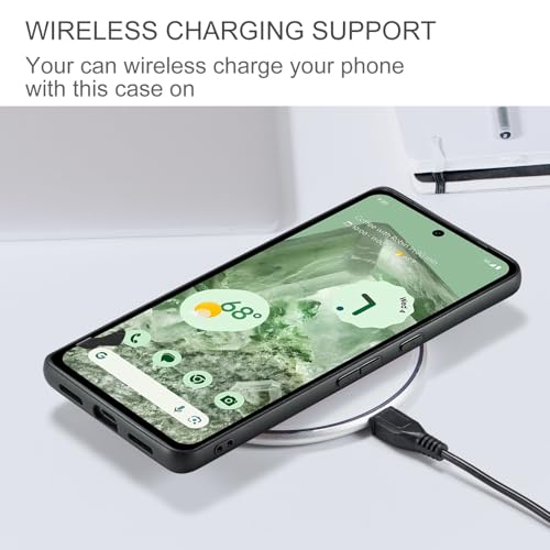 Coque Google Pixel 8A portefeuille noire pour sécuriser vos cartes