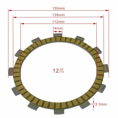 Disques d'embrayage TL1000 pour rénover la transmission de votre moto