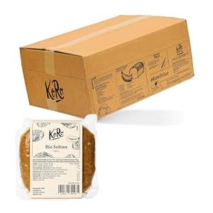 KoRo - Veganes Bio Seitan Steak Natur 12 x 250 g