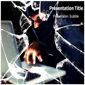 Amazon Com Cyber Crime Powerpoint Template Cyber Crime Powerpoint Ppt Backgrounds Templates Office Products