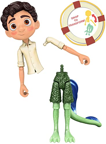 Disney Pixar Luca Stargazers Pack With Luca Paguro & Giulia Posable Authentic Action Figure Movie Characters & Telescope & Book Accessories, Gift For Kids Ages 3 Years & Older [Amazon Exclusive] #TOP4