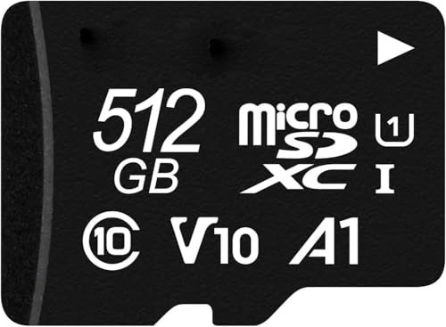 microSD �J�[�h 512GB 100MB/s UHS-I U1 V10 A1 IPX7 Full HD