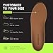 Superfeet All-Purpose Memory Foam Support Insoles (Copper) for Active Lifestyle with Memory Foam Cushioning - 7.5-9 Men / 8.5-10 Women