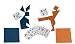 Aquamarine Games - Tangram Doble en Madera, Juego de Habilidad (Compudid CPES05)