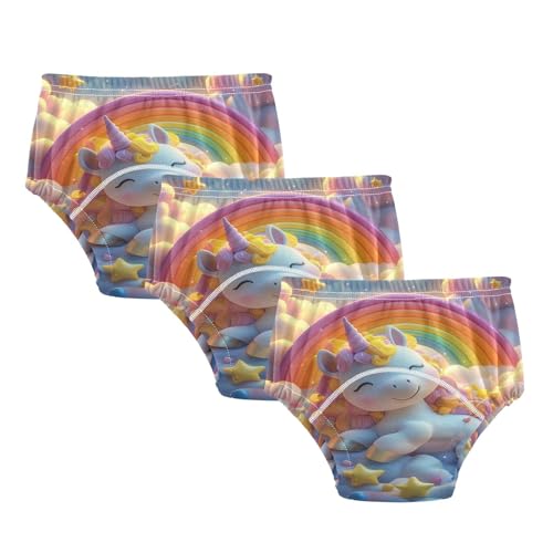 Coikll Cute Animals (1) Toddler Training Underwear Waterproof Baby Pee Pants -3T