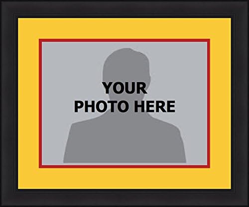 NCAA College Football-Basketball Picture Frames with Team-Themed Matting - Big 12 Conference