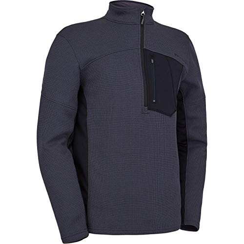 Image of Spyder Men's Bandit Hybrid 1 /2 Zip Fleece Ski Mid Layer Sweater Jacket