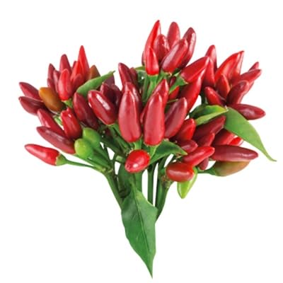 Semi di Peperoncino Piccante a Mazzetti peperone, Piccantezza Media, 180 Semi, bunches of chili pepper seeds