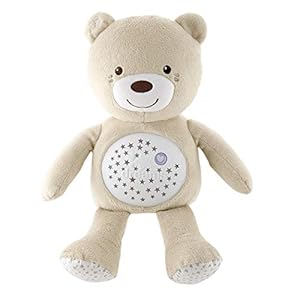 Chicco – First Dreams Teddybeer – Zachte Pluchen Knuffel met Nachtlampje – Lichteffecten en Muziek – Vanaf 0+ Maanden…