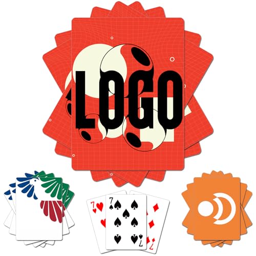 10 barajas personalizadas con logo para promoción corporativa