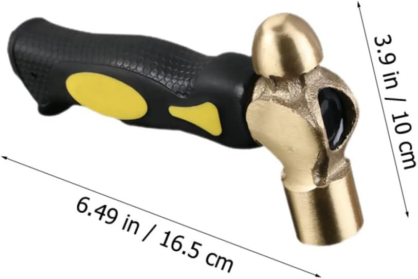 Homoyoyo Flat Mallet Head Stamping Hammer Handle Design Professional Jewelry Making Tool
