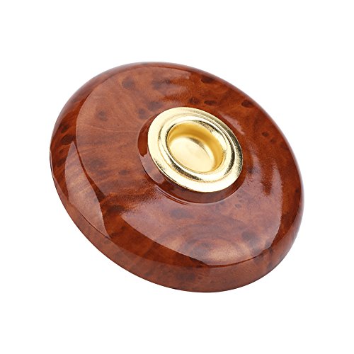 SolUptanisu Cello Fuß Antirutsch,Cello Matte,Anti-Rutsch Cello Pad Cello Endstift Rest Halter Bodenschutz-Musikinstrument-Zubehör (Braun,Schwarz Optional) (Braun)