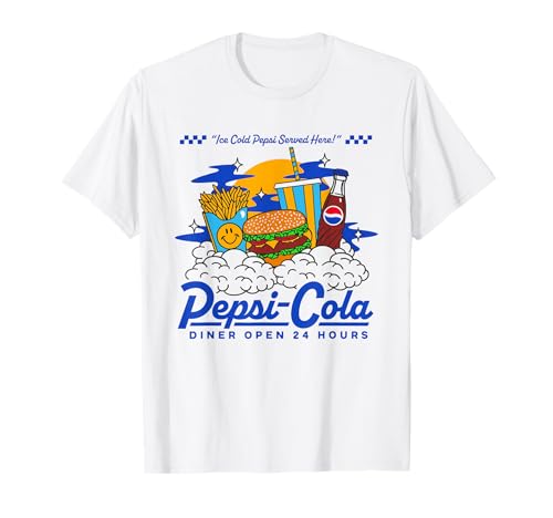 Pepsi Diner Abierto las 24 Horas Camiseta