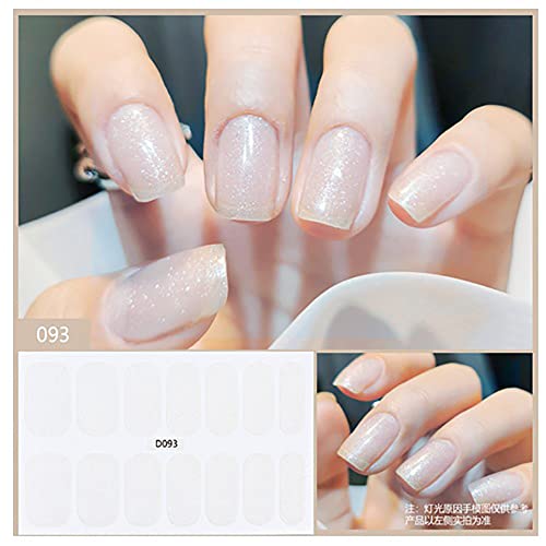 G-J Nail Polish Strips Stickers Elegant Glitter Solid Color Nail Wraps Stickers Self-Adhesive Nail Decals Kit With Nail File As Mother's Day Gifts For Women Mothers Manicure Tips(10 Sheets) #TOP2