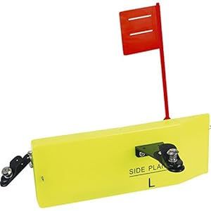 FLADEN Side Planer Board, scheerplank voor sleepvissen/trolling, afmetingen 250 x 85 mm, varianten voor links en rechts