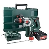 Metabo KHA 18 LTX BL 24 SDS Plus Combination Hammer Drill (2 x 4.0Ah Batteries)