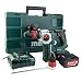 Produktbild Metabo 600211970 KHA18 LTX BL Bohrhammer SDS plus Brushless + 2 Akkus 18 V 4 Ah Li-Ion + Wechselfutter + Koffer