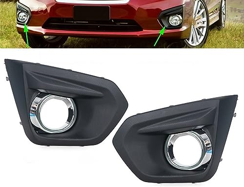 Cadre de finition noir pour antibrouillard avant Impreza 2012 - 4