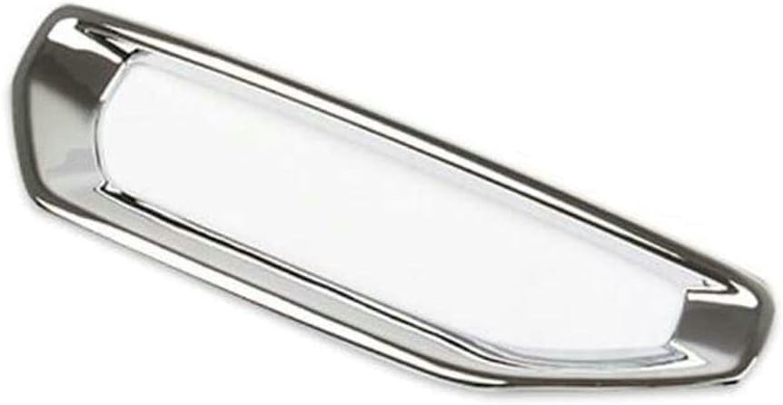 1Pair Chrome Front Bumper Fog Bumper Cover Trims Molding for GMC Sierra 2014 2015 2016 2017 2018