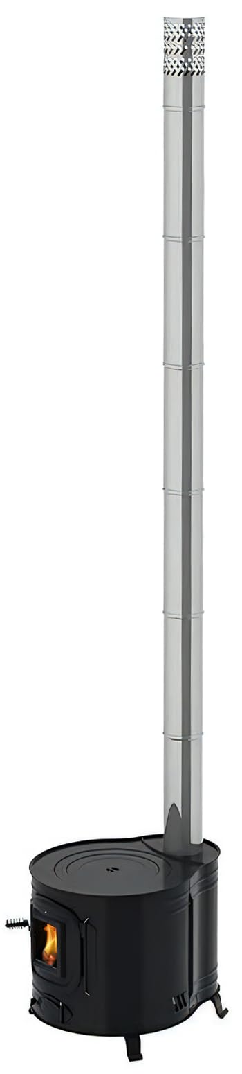 Amazon.co.jp: ホンマ製作所 薪ストーブ 時計型 ミニ 屋外用 日本製