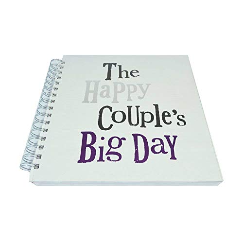 The Happy Couple's Big Day cahier de mariage à spirales pour planifier sans stress