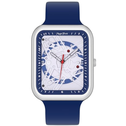 Montre à quartz style Apple Watch avec bracelet silicone pour le bureau