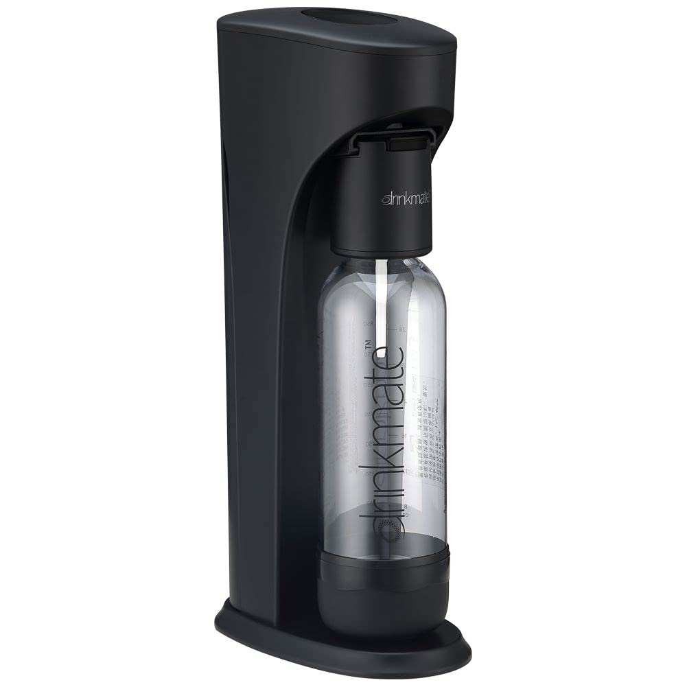AquaDream Machine à gazéifier pour gazéifier l'eau gazeuse pour eau Noir