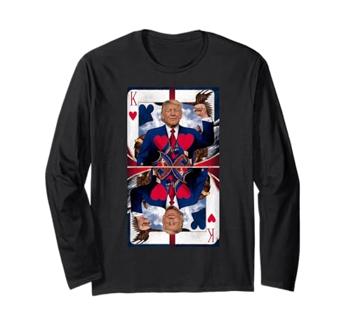 Elecciones de Trump 2024 | El Rey de Corazones Manga Larga