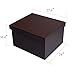GLS Wood Shoe Box Storage Containers,Two Shelves Shoe Storage Cabinet Slide Out with Lid and Drawer,Brown