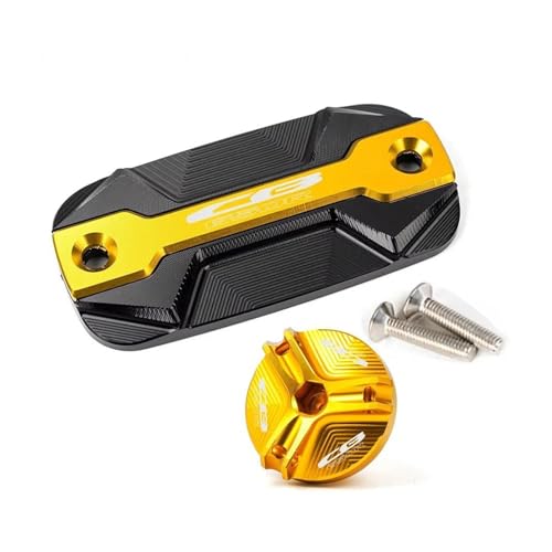 CB650R CBR650R �t�����g�u���[�L�t���[�h���U�[�o�[�J�o�[ �G���W���I�C���t�B���[�L���b�v(Gold3)