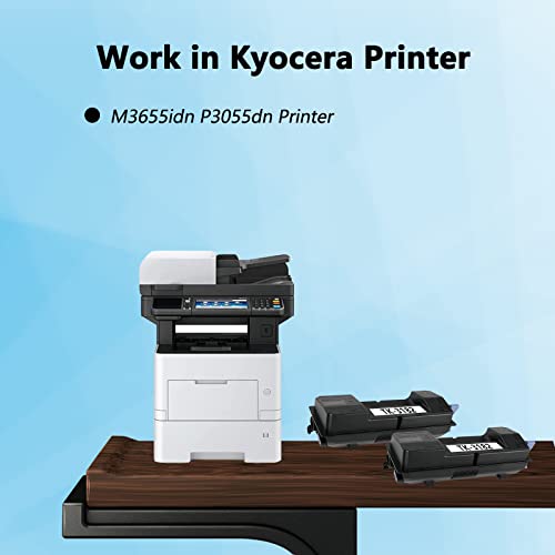 Aprone Tk-3182 Tk3182 Black Toner Cartridge Replacement For Kyocera Tk-3182 For Ecosys M3655Idn Ecosys P3055Dn Printer(21,500 Pages,2-Pack) #TOP1