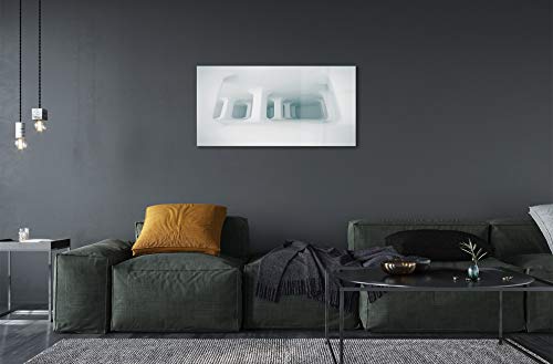 Impression sur verre Tulup 100x50cm pour agrandir un mur blanc 3D