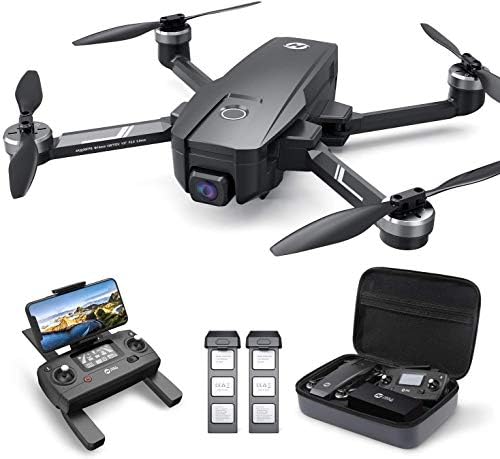 HOLY STONE HS720E 4K EIS Drone with UHD Camera for Adults, Easy GPS Quadcopter for Beginner with 46mins Flight Time, Brushless Motor, 5GHz Transmission, Auto Return Home, Follow Me &Anti-shake Cam