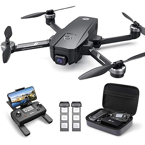 HOLY STONE HS720E 4K EIS Drone with UHD Camera for Adults, Easy GPS Quadcopter for Beginner with 46mins Flight Time, Brushless Motor, 5GHz Transmission, Auto Return Home, Follow Me &Anti-shake Cam Cover