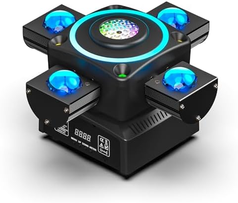 Lumiere DJ Éclairage de discothèque Portable LED Lumière de fête