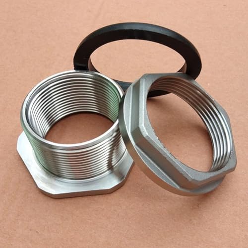 Homebrew Equipment Zuverlässige schweißfreie Schottverschraubungen aus 304 Edelstahl (1/2)