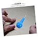 PACKOVE Blind Writing Pen Blind Supply Beginner Portable Writer Stylus Blind People Gadgets Blind Accessory Writing Machine Writing Tools Blue Stainless Steel