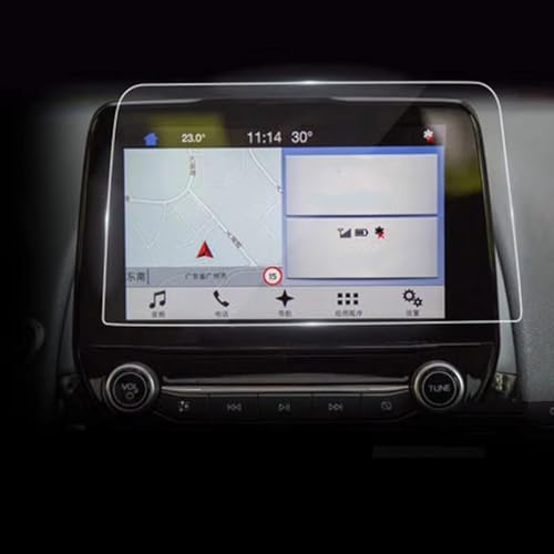 Film protecteur d'écran verre trempé voiture Ford Fiesta 2018-2020 protection GPS