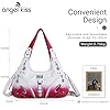 Angel Kiss Hobo Geldbörsen und Handtaschen für Damen, Umhängetasche, groß, für den täglichen Gebrauch, Z2-pink #1