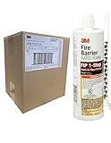 3M Fire Barrier Rated Foam, FIP 1-Step, 12.85 fl oz Cartridge, 6/case