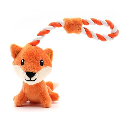 Croci Baby Tails - Gioco con Corda per cani in stile Volpe, per cuccioli e cani taglia piccola, dimensione 25 cm
