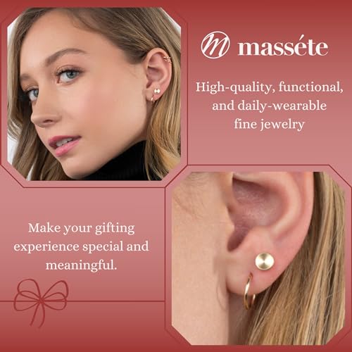 14k Yellow Gold Concave Button Disc Small Earrings Stud Post Satin Finish Safety Screwback Covered Back Closure3