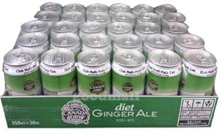 カナダドライ ダイエットジンジャーエール 350ml×30本
