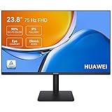 HUAWEI Mateview SE 23,8 Zoll Monitor, FHD FullView Display 1920x1080, 75hz, DCI-P3, HDR-Farben, SGS geringe visuelle Ermüdung, E-Book Modus, DP, HDMI, Schwarz, HDMI Kabel in box, Deutsche Version