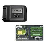 Iridium GO! Satellite Wi-Fi Hotspot + 1000 Data & 500 Voice Minutes | 365-Day Validity | Global Coverage | Voice & Data | Rugged Design