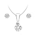 Produktbild Carissima Gold Damen SchmuckSet 9 Karat (375) Weißgold Diamant 460 mm 5.45.2994