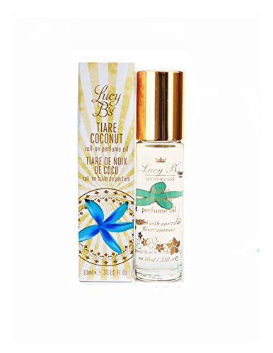 Lucy B. Cosmetics Roll On Perfume Oil-Tiare Coconut 10 ml / 0.33 oz